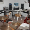 The studio, circa 2001.